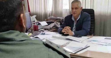 Papaleo y Piedrabuena se reunieron con Gendarmeria