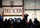 AMSAFE instaló la carpa blanca en Iriondo y fortalece la organización colectiva en defensa de la escuela pública