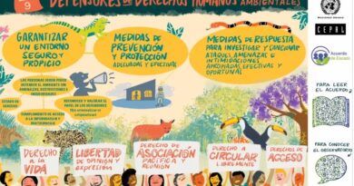 Araujo; “Hoy participamos del taller de entrenamiento en el marco de acuerdo de Escazú”