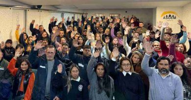 ASOEM resolvió un paro de 48 horas en todo el Departamento La Capital y movilización en defensa de la libertad sindical