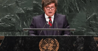 Milei en la ONU, un cipayo fascistoide en Nueva York