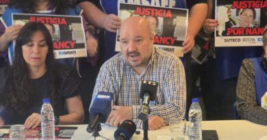 Paro nacional docente y jornada de lucha para exigir justicia por Nancy  Godoy